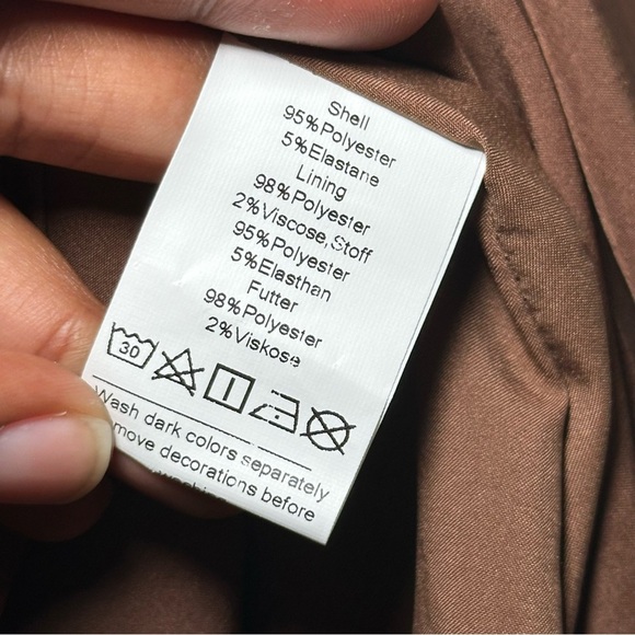 Scarlet Darkness Brown High Waist A-Line Renaissance Swing Skirt with Pockets M - Picture 7 of 16